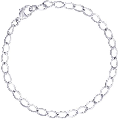 Charm Bracelet Silver - 7 Inch - 20-111-7-s