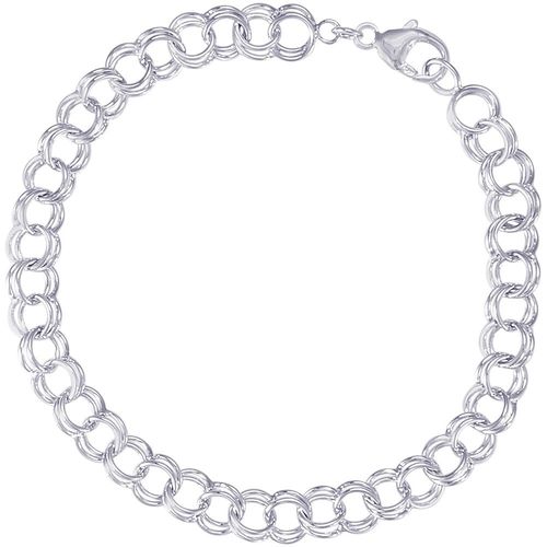 Charm Bracelet Silver - 7 Inch - 20-21-7-s