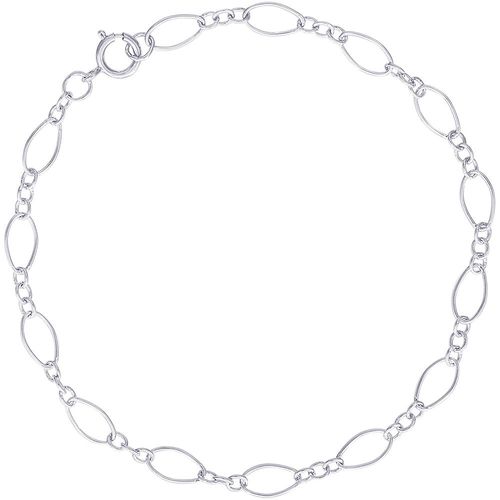 Charm Bracelet Silver - 8 Inch - 20-0108-8