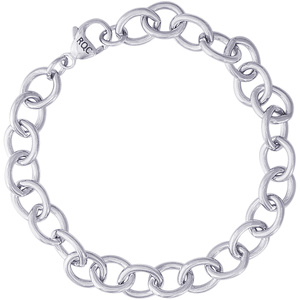 Charm Bracelet Silver - 8 Inch - 20-0119-8