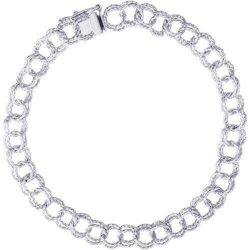 Charm Bracelet Silver - 8 Inch - 20-0028-8