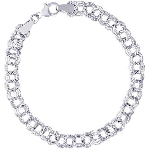 Charm Bracelet Silver - 8 Inch - 20-0029-8