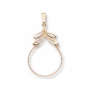 Charm Holder 10K Gold - 43-0064