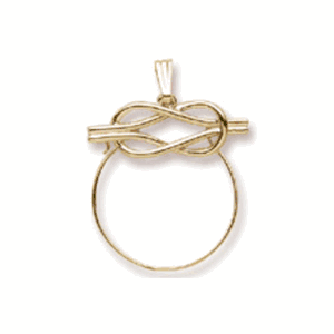 Charm Holder 10K Gold - 43-0071