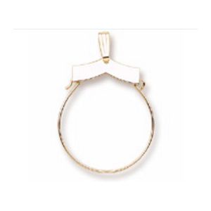 Charm Holder 14K Gold - 43-0052