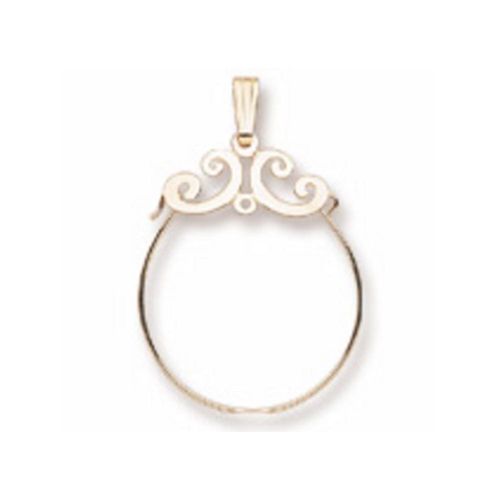 Charm Holder 14K Gold - 43-0062