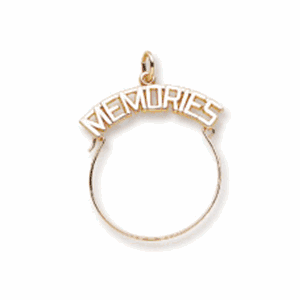 Charm Holder Gold Plated - 43-0070