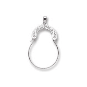 Charm Holder White Gold - 43-0061