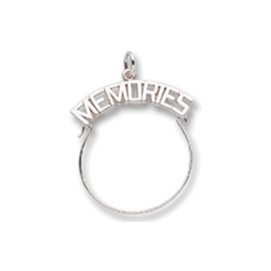Charm Holder White Gold - 43-0070
