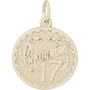 Charming 17 Charm Gold Plated - 10-4257