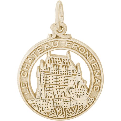 Chateau Frontenac Charm Gold Plated - 10-2575
