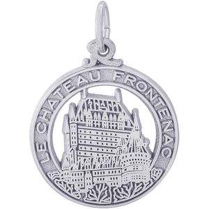 Chateau Frontenac Charm Silver - 10-2575