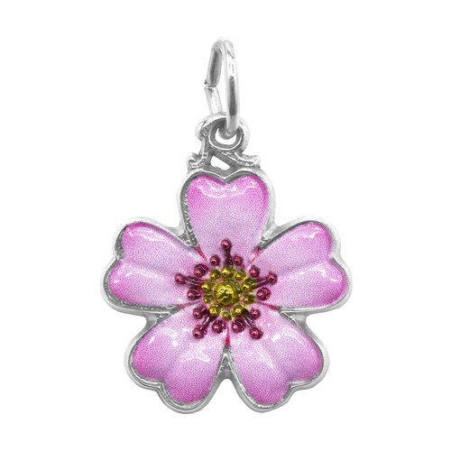 Rembrandt Cherry Blossom Charm - 14K White Gold - 10-1262-0-14KW