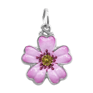 Rembrandt Cherry Blossom Charm - Silver - 10-1262-0-SS