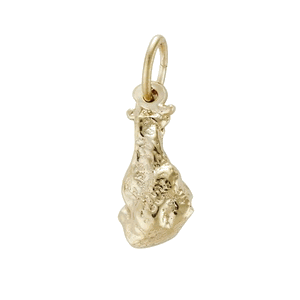 Rembrandt Chicken Wing Charm Gold Plated - 10-1264-0-gp