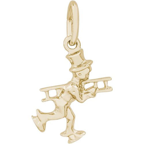 Chimney Sweep Charm 14K Gold - 10-7834