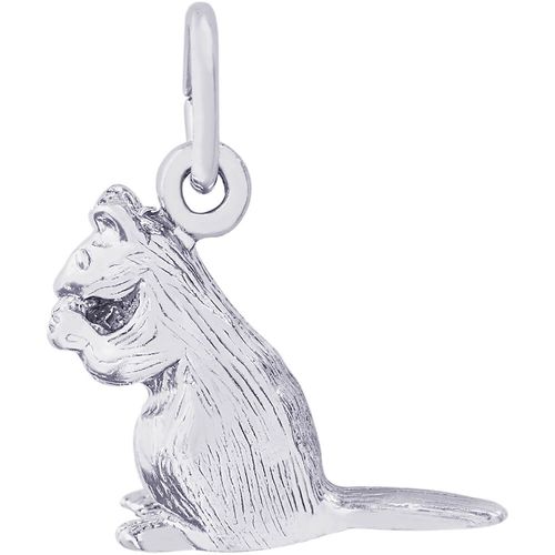 Chipmunk Charm Silver - 10-2389
