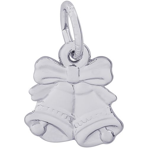 Christmas Bells Charm Silver - 10-2363
