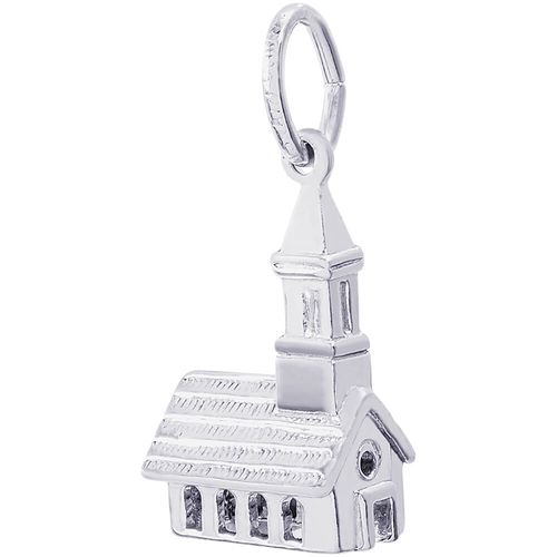 Church Charm Silver - 10-0242