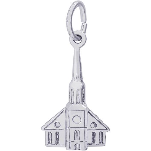 Church Charm Silver - 10-0875
