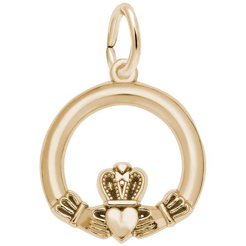 Claddagh Charm 10K Gold - 10-7793