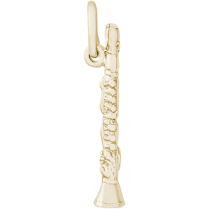 Clarinet Charm 10K Gold - 10-5550