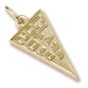 Class of 2010 Charm 10K Gold - 10-6510