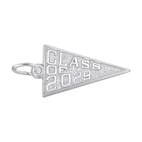 Rembrandt CLASS OF 2029 Charm 14k White Gold - 10-6829-0-14kw