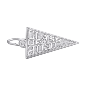 Rembrandt CLASS OF 2030 Charm 14k White Gold - 10-6830-0-14kw