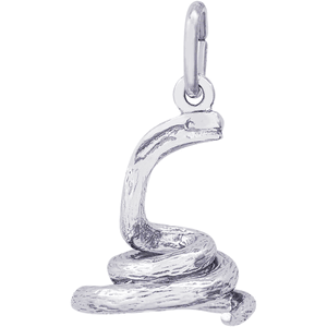 Cobra Charm Silver - 10-2972