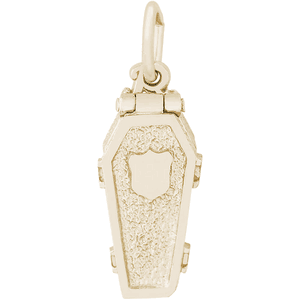 Coffin Charm 10K Gold - 10-1561