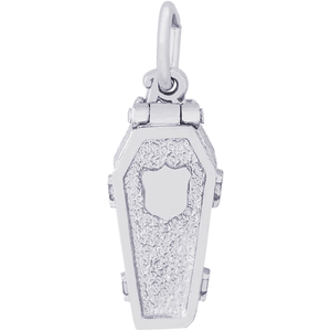 Coffin Charm Silver - 10-1561