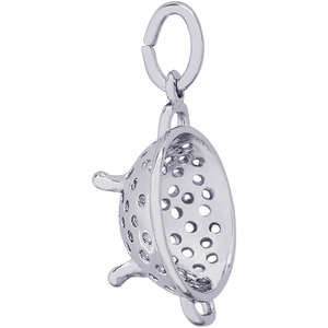 Colander Charm White Gold - 10-3645