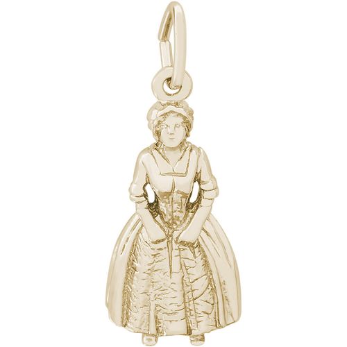 Colonial Lady Charm 10K Gold - 10-2273