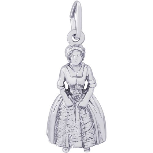 Colonial Lady Charm White Gold - 10-2273