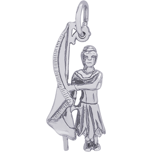 Color Guard Charm Silver - 10-6345