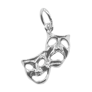 Rembrandt Comedy & Tragedy Mask Charm 10k Gold - 10-2902-0-10k