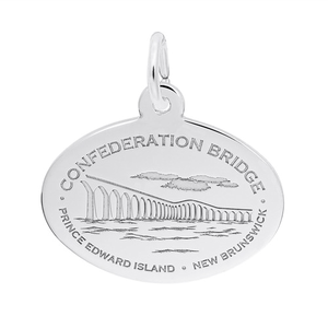 Rembrandt Confederation Bridge Charm - Silver - 10-1855-0-SS