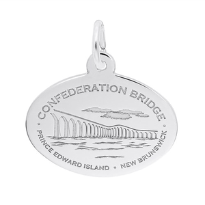 Rembrandt Confederation Bridge Charm - Silver - 10-1855-0-SS