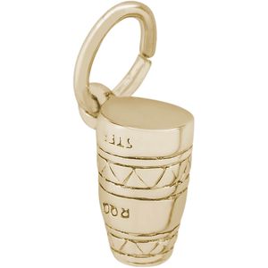 Congo Drum Charm Gold Plated - 10-5594