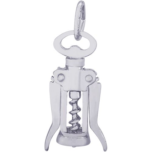 Corkscrew Charm Silver - 10-2477