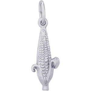 Corn Charm White Gold - 10-1725