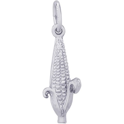 Corn Charm White Gold - 10-1725