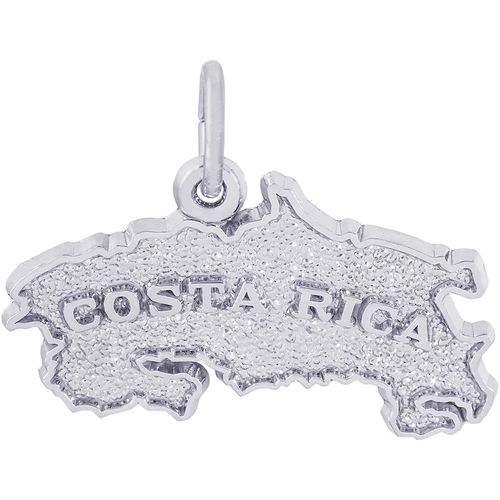 Costa Rica Charm Silver - 10-2265