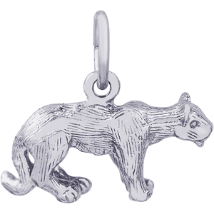Cougar Charm Silver - 10-4150