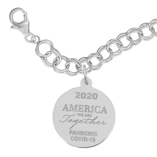 Rembrandt Covid-19 America Together Bracelet Set - 27-7549-117-SS