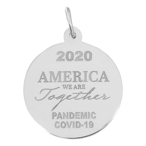 Rembrandt Covid-19 America We Are Together Charm - 10-7549-0-14KW