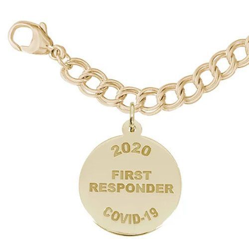 Covid-19 - First Responders Bracelet Set Bracelet Set  - 14K Gold  - 27-7545-117-14K