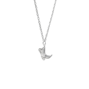 Rembrandt Cowboy Boot Necklace Set Necklace - Silver - 29-6312-87-SS