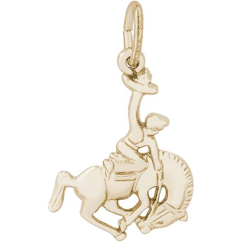 Cowboy Charm 10K Gold - 10-0495
